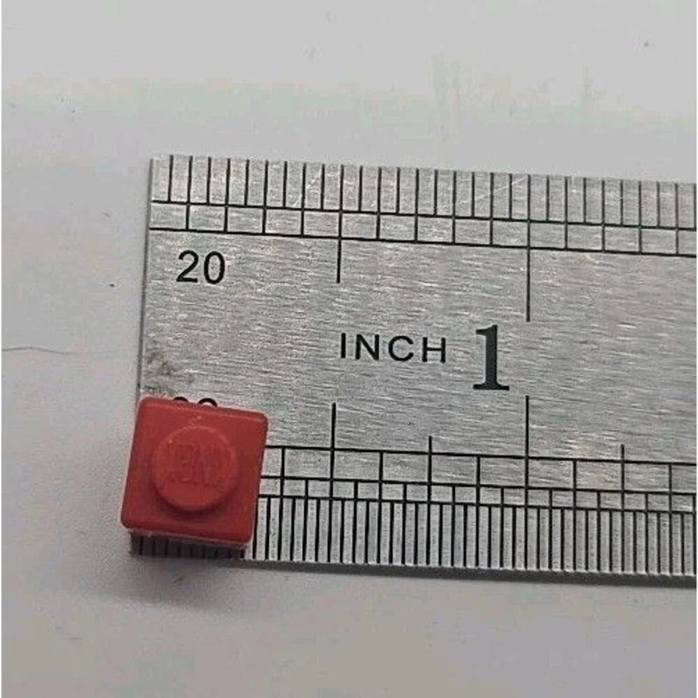K'nex 39 Replacement Assorted Pieces Red Black Gray Bricks Miscellaneous Parts